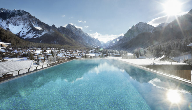 Excelsior Dolomites Life Resort - Dolomites Panorama Infinity Pool