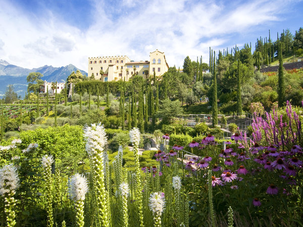 Merano’s Gardens of Trauttmansdorff Castle is an extraordinary botanical garden located in Merano in South Tyrol