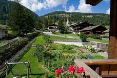 Ausblick vom Balkon