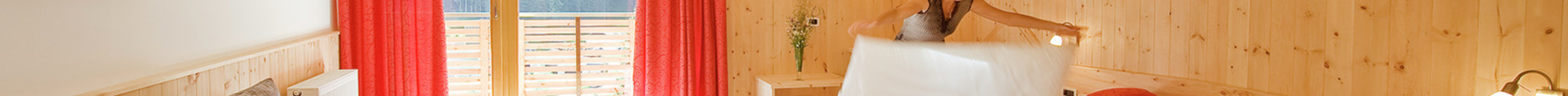 Camera doppia in pino cembro 30 m²