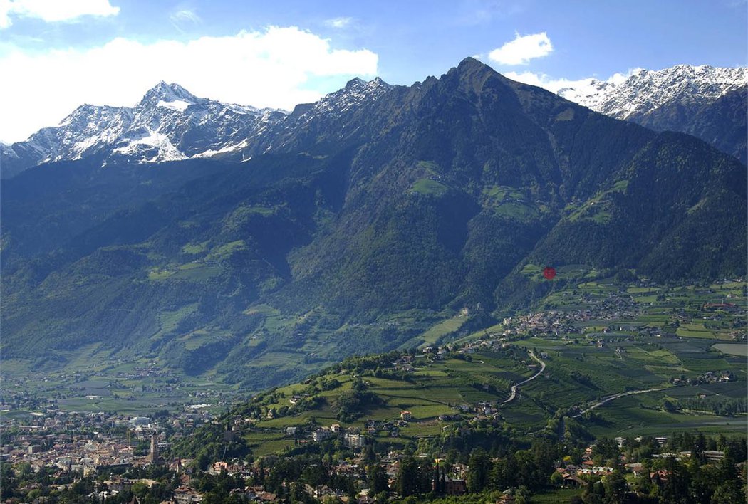 Meran, Dorf Tirol und der Naturpark Texelgruppe