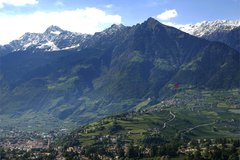 Meran, Dorf Tirol und der Naturpark Texelgruppe