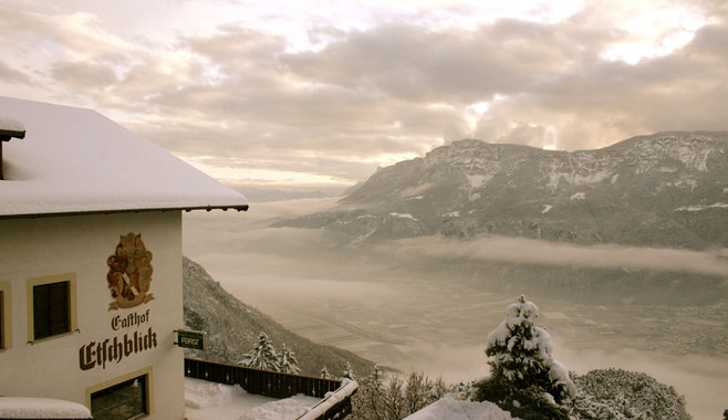 Panoramapension Etschblick - Winter