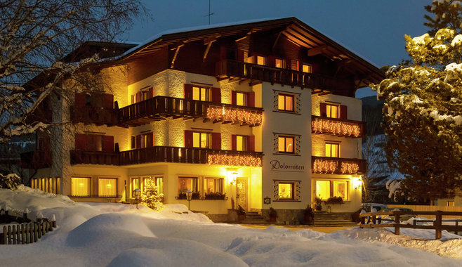 Hotel Dolomiten - Winter time in the Dolomites