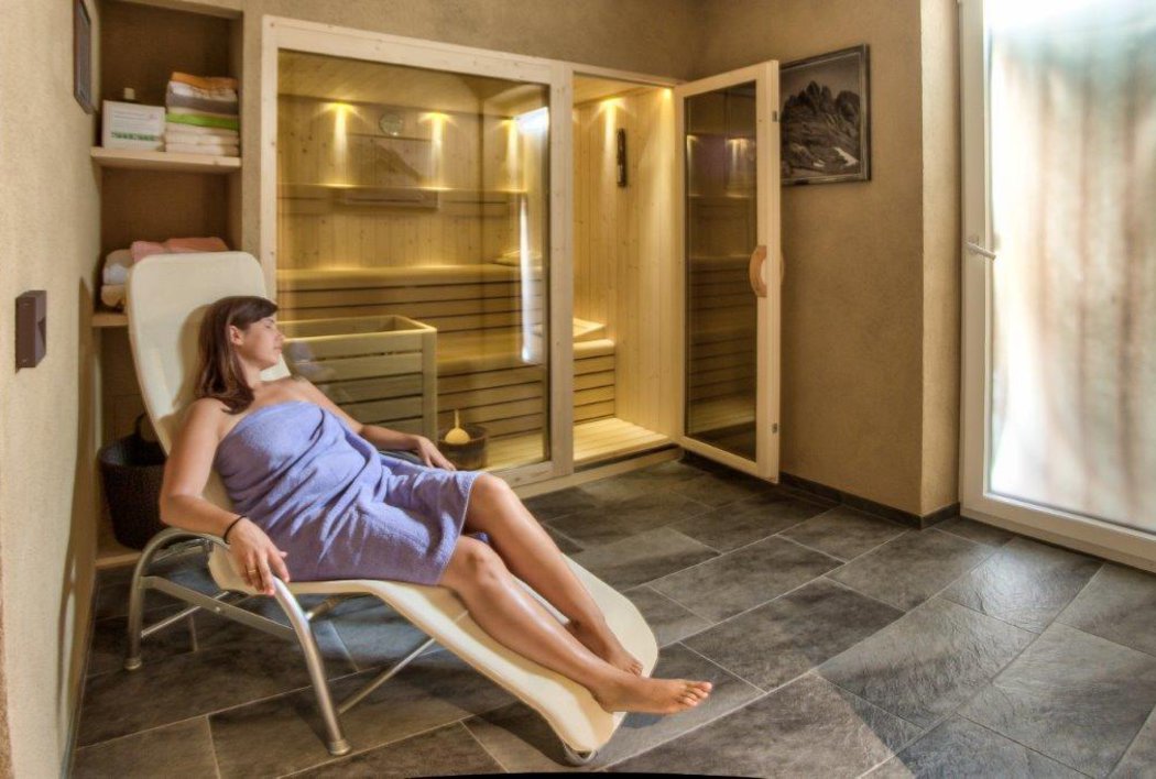 Entspannen Sie Körper und Geist in unserer neuen Sauna