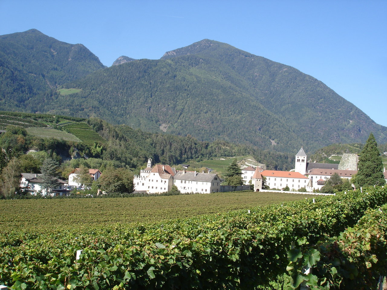 Monastero di Novacella nella Valle Isarco vicino a Bressanone