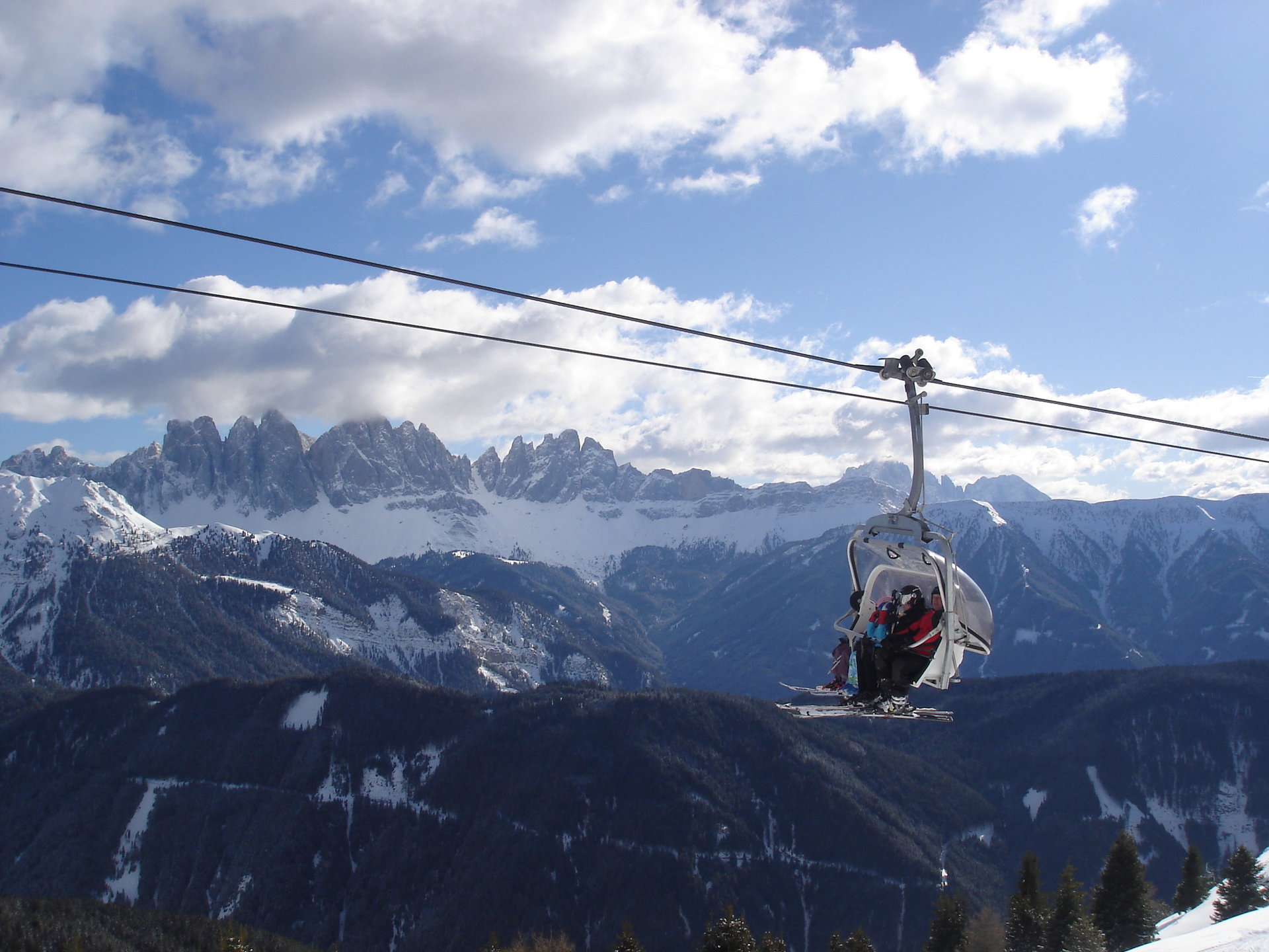 Ski Area Plose near Bressanone