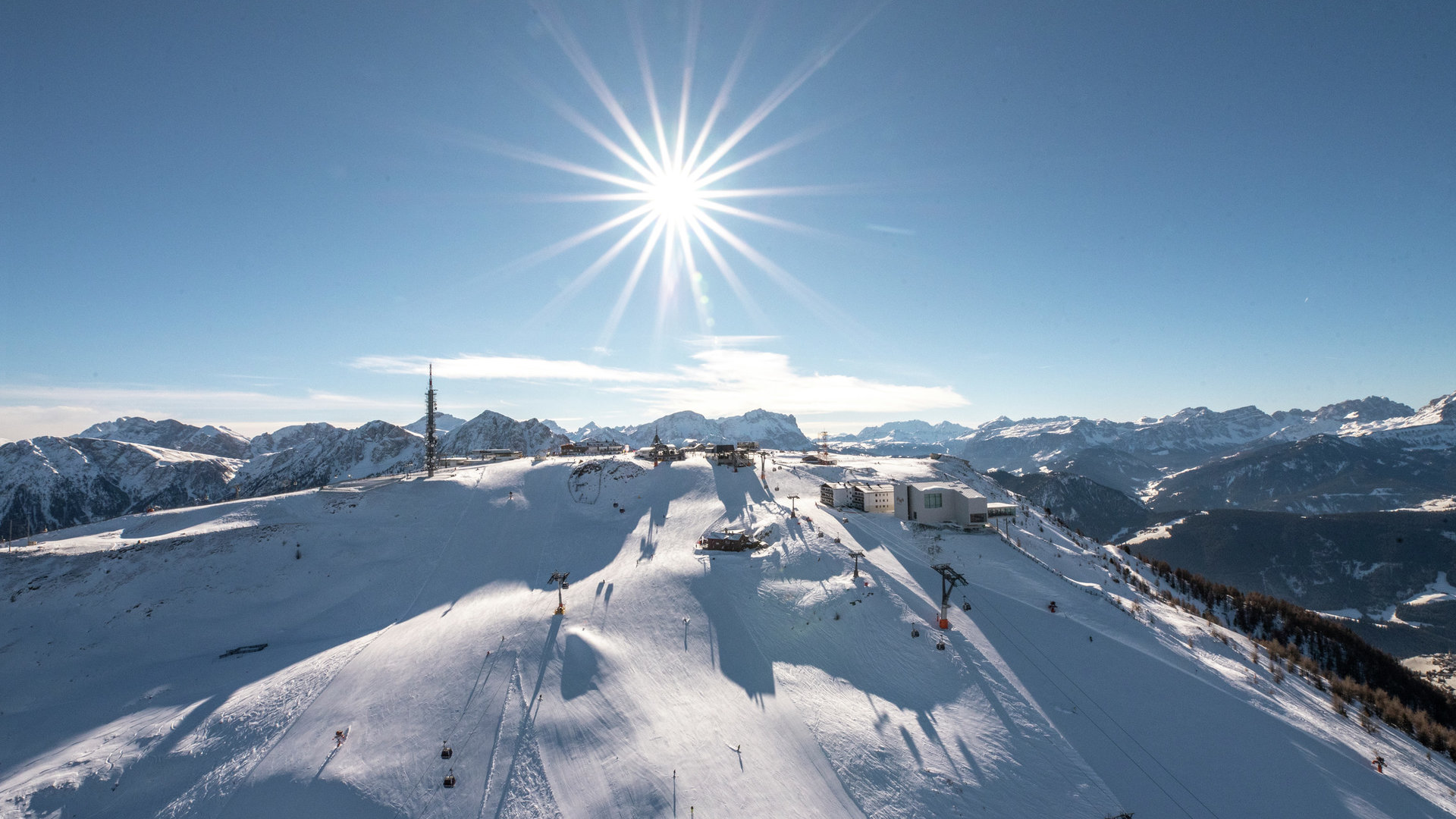 Kronplatz, der Skiberg Nummer 1 in den Alpen