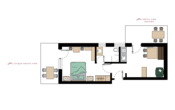 Apartment RASCHÖTZ ( ca. 32 m² / 2 rooms / 2 - 3 persons)