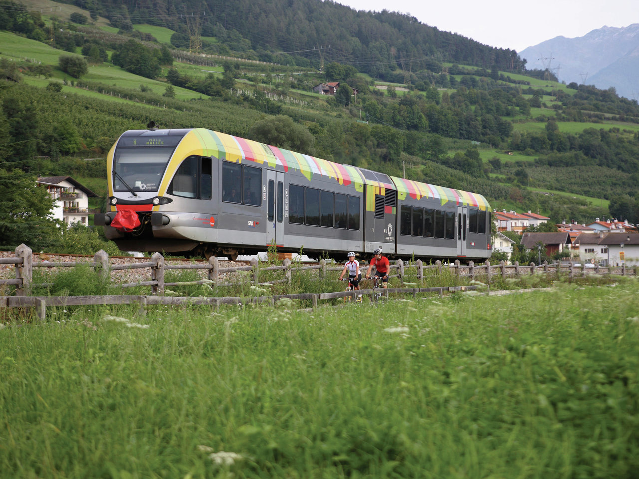 The Venosta Valley railway 