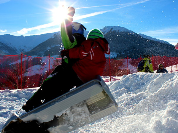Ski and winter park Stulles nella Val Passiria