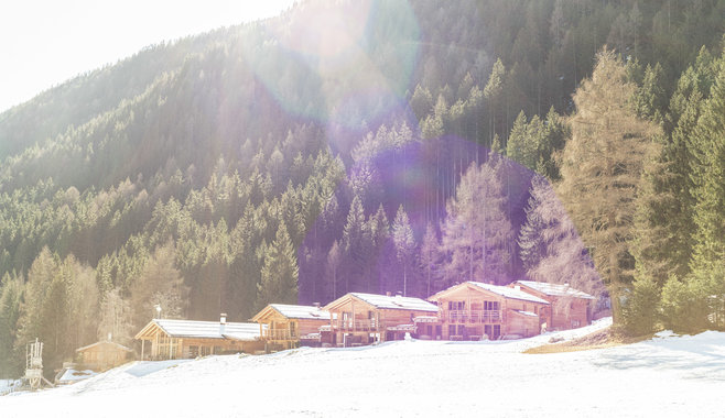 Südtirol Chalets Valsegg - Chalets Valsegg in Winter